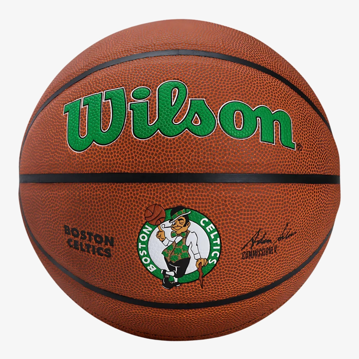 Bola de Basquete Wilson NBA Boston Celtics Marrom Tam 7