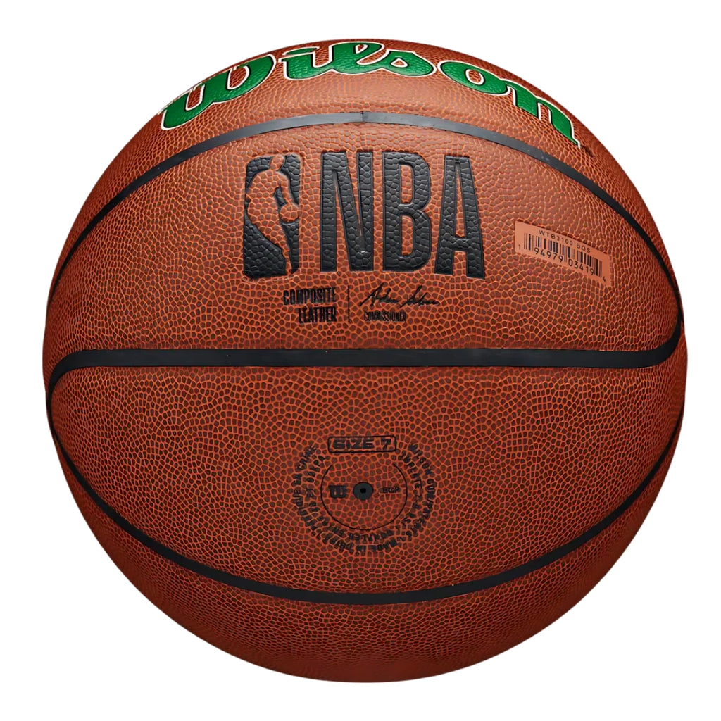 Bola de Basquete Wilson NBA Boston Celtics Marrom Tam 7
