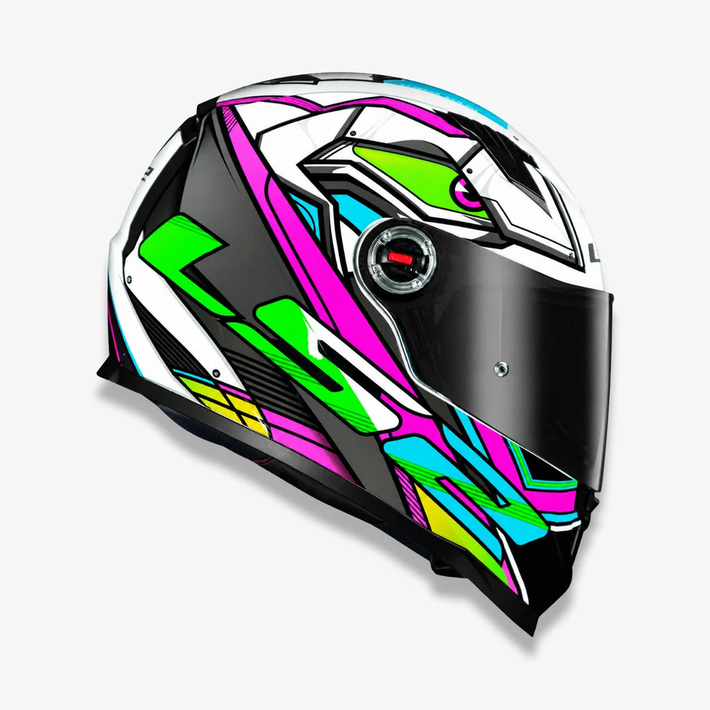 Capacete_Ls2_Fechado_FF358_Xdron_Rosa