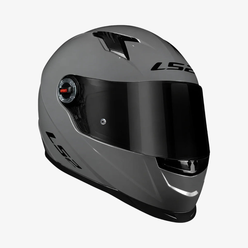 Capacete Ls2 Fechado FF358 Classic Monocolor Cinza