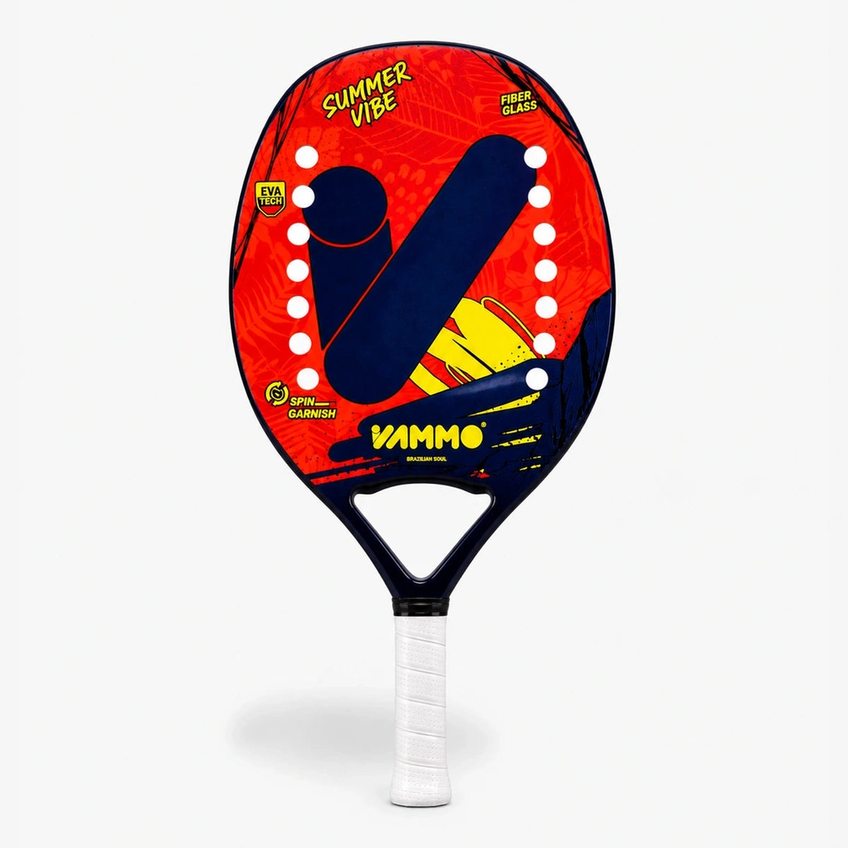 Raquete De Beach Tennis Vammo Summer Vibe Laranja